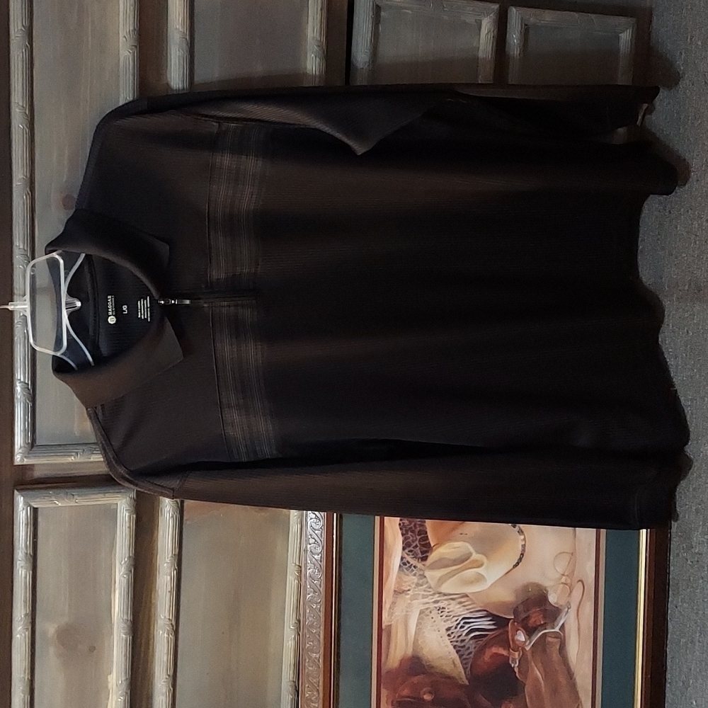 HAGGAR Long Sleeve Shirt Size L